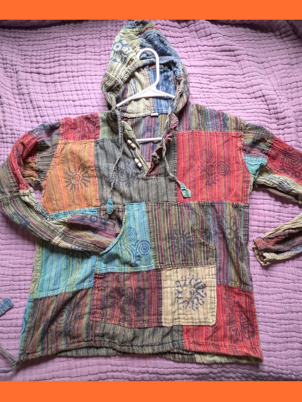 Patchwork Hoodie - Medium